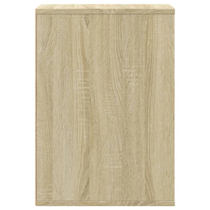 Ladekast 40x41x58 cm bewerkt hout sonoma eikenkleurig