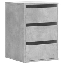 Ladekast 40x41x58 cm bewerkt hout betongrijs