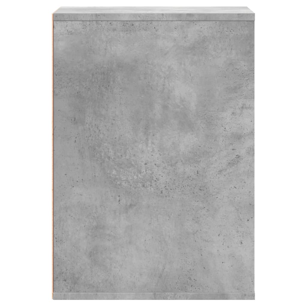 Ladekast 40x41x58 cm bewerkt hout betongrijs