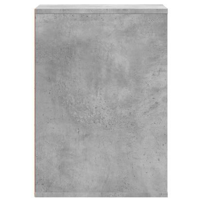 Ladekast 40x41x58 cm bewerkt hout betongrijs
