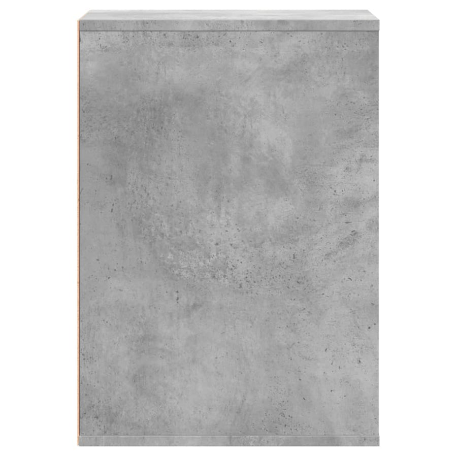 Ladekast 40x41x58 cm bewerkt hout betongrijs