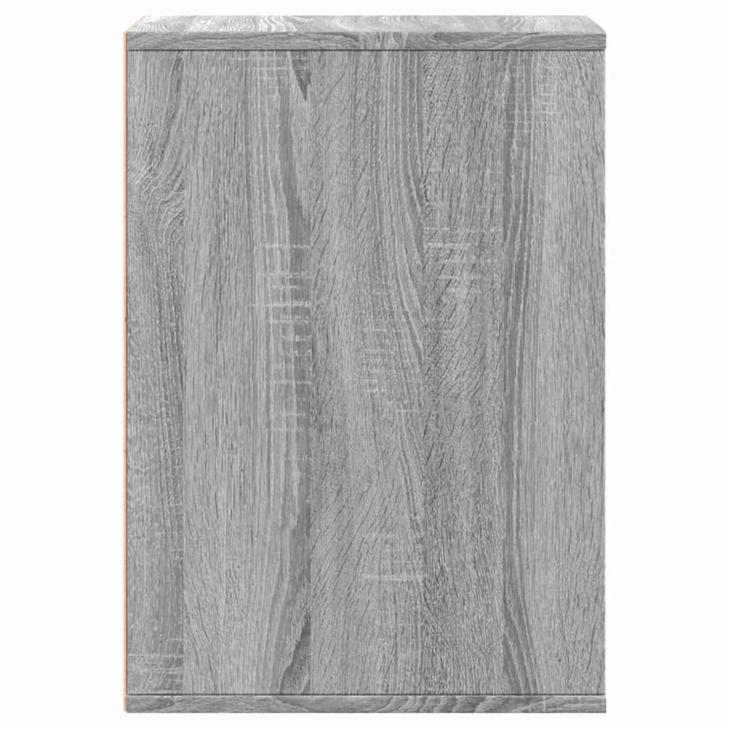 Ladekast 40x41x58 cm bewerkt hout grijs sonoma eikenkleurig