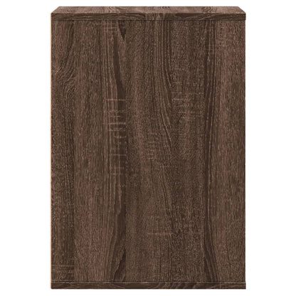 Ladekast 40x41x58 cm bewerkt hout bruin eikenkleurig