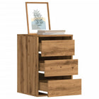 Chest of drawers 40x41x58 cm engineered wood artisanal oak effect