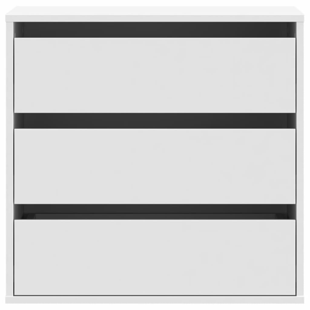 Ladekast 60x41x58 cm bewerkt hout wit