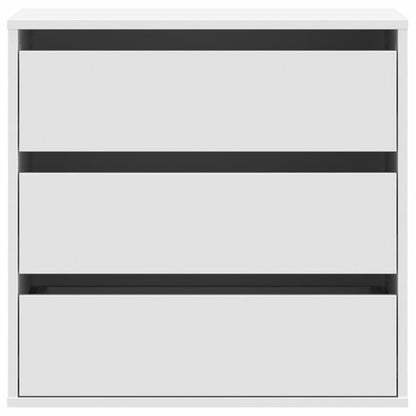 Ladekast 60x41x58 cm bewerkt hout wit