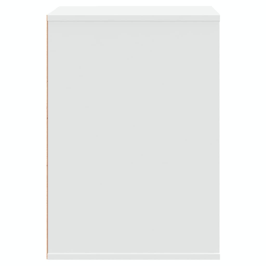 Ladekast 60x41x58 cm bewerkt hout wit