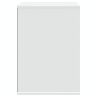 Ladekast 60x41x58 cm bewerkt hout wit