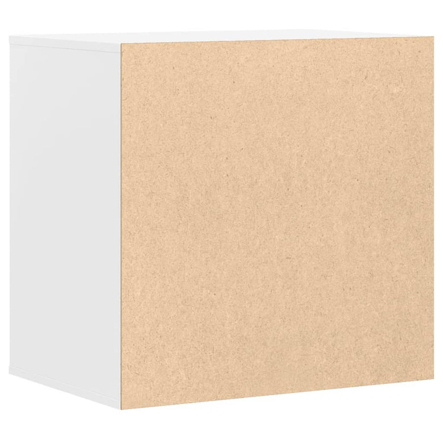 Ladekast 60x41x58 cm bewerkt hout wit