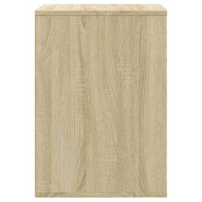Ladekast 60x41x58 cm bewerkt hout sonoma eikenkleurig