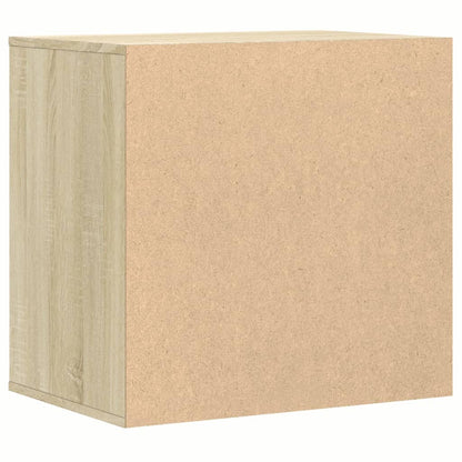 Ladekast 60x41x58 cm bewerkt hout sonoma eikenkleurig