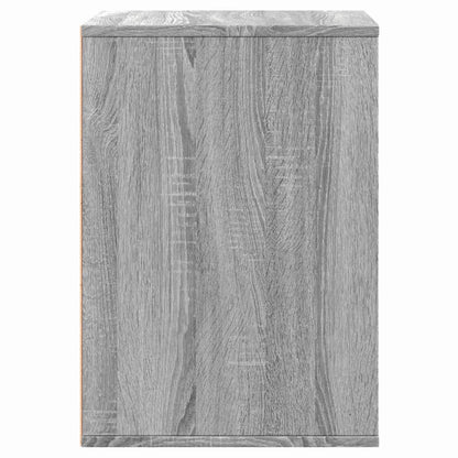 Ladekast 60x41x58 cm bewerkt hout grijs sonoma eikenkleurig
