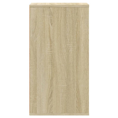 Ladekast 40x41x76 cm bewerkt hout sonoma eikenkleurig