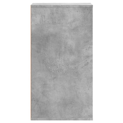 Ladekast 40x41x76 cm bewerkt hout betongrijs