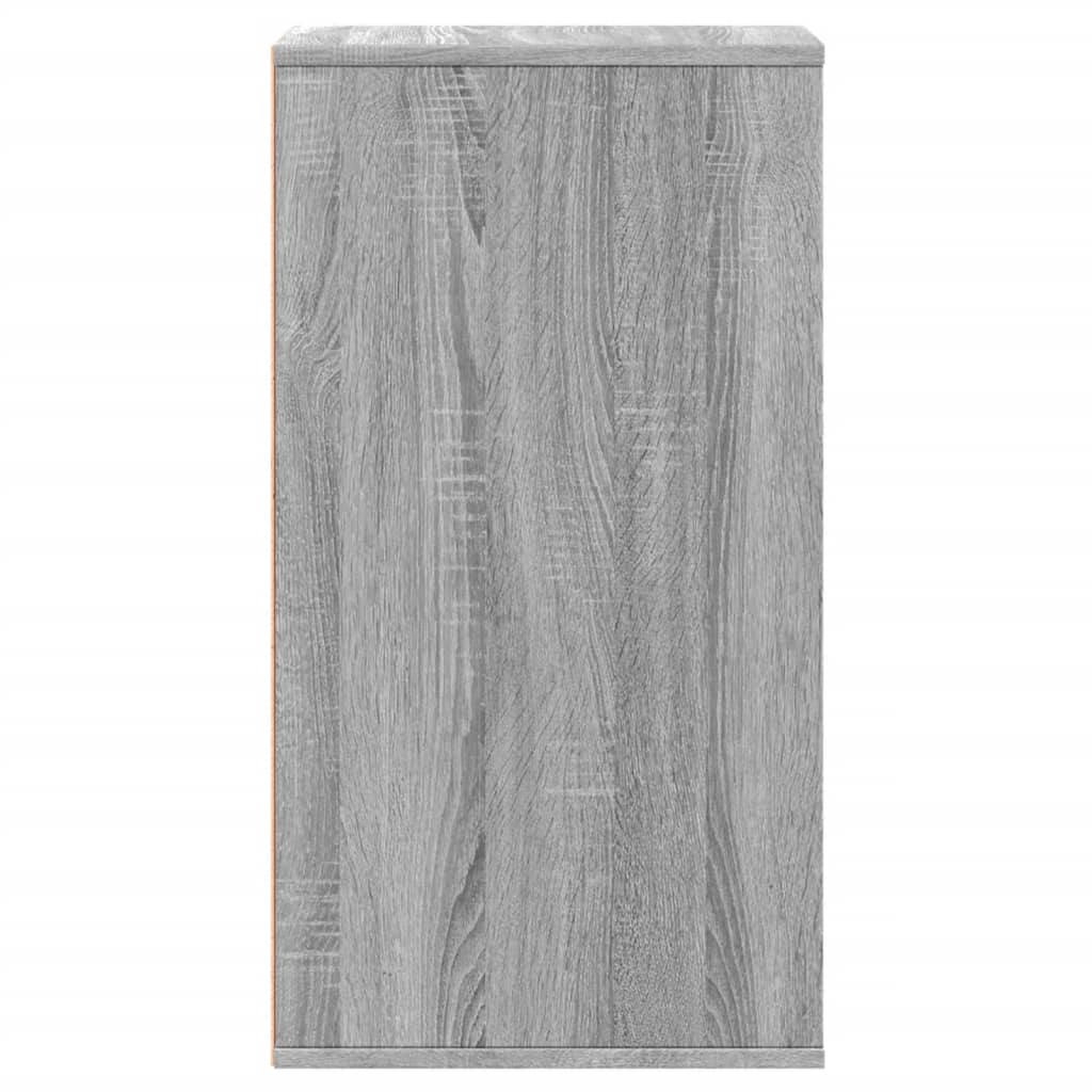 Ladekast 40x41x76 cm bewerkt hout grijs sonoma eikenkleurig