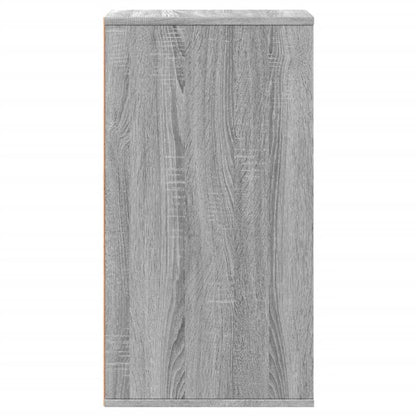 Ladekast 40x41x76 cm bewerkt hout grijs sonoma eikenkleurig