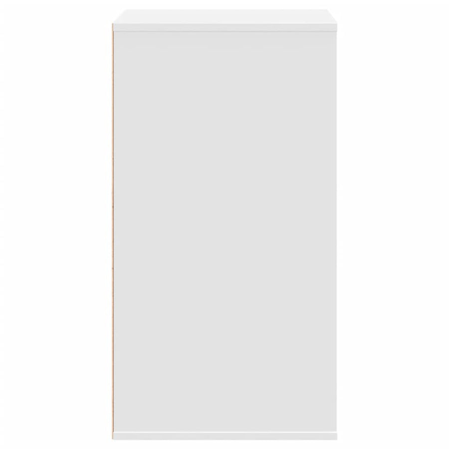 Ladekast 60x41x76 cm bewerkt hout wit