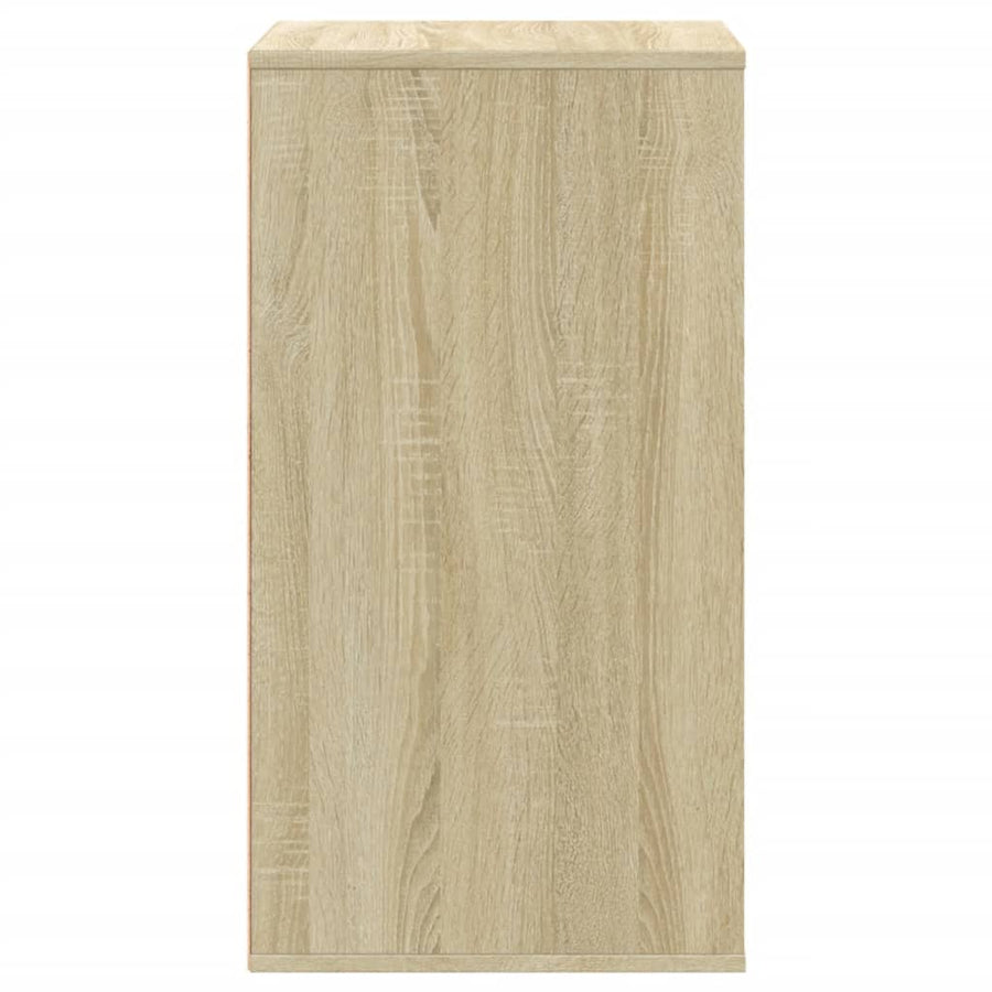 Ladekast 60x41x76 cm bewerkt hout sonoma eikenkleurig