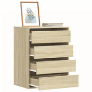 Ladekast 60x41x76 cm bewerkt hout sonoma eiken