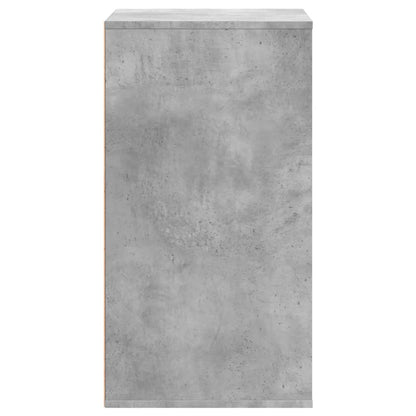 Ladekast 60x41x76 cm bewerkt hout betongrijs