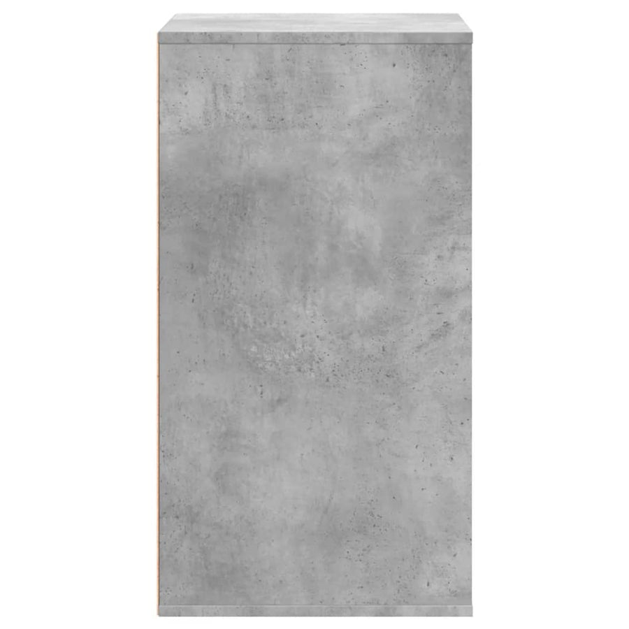 Ladekast 60x41x76 cm bewerkt hout betongrijs