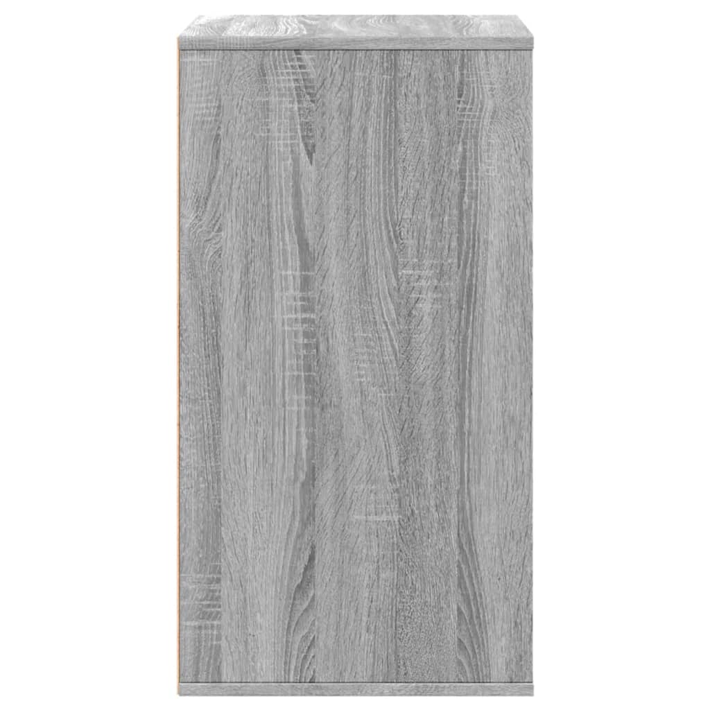 Ladekast 60x41x76 cm bewerkt hout grijs sonoma eikenkleurig