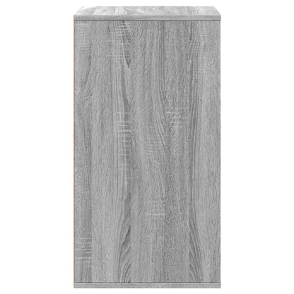 Ladekast 60x41x76 cm bewerkt hout grijs sonoma eikenkleurig
