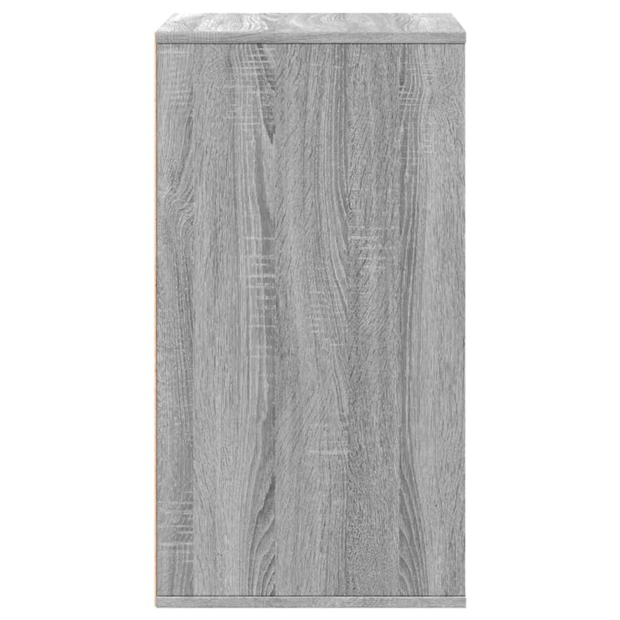 Ladekast 60x41x76 cm bewerkt hout grijs sonoma eikenkleurig