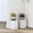 Plant Stands 2 pcs 15x15x20 cm treated wood white