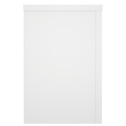 Plantenstandaards 2 st 20x20x30 cm bewerkt hout wit