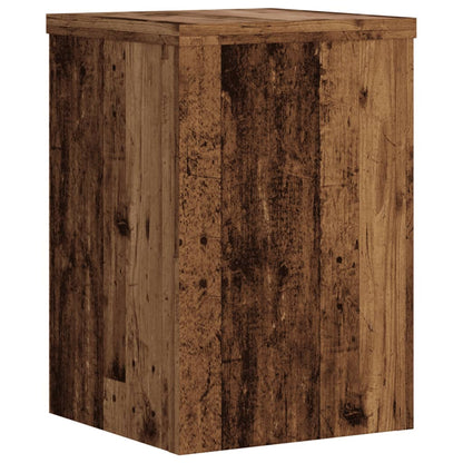 Plantenstandaards Bewerkt Hout Kleurig 20 x 20 x 30 cm Oud hout