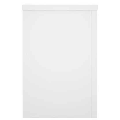 Plantenstandaards 2 st 25x25x35 cm bewerkt hout wit