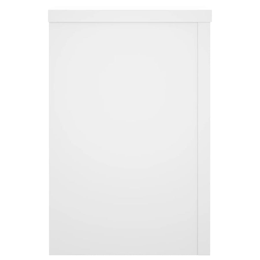 Plantenstandaards 2 st 25x25x35 cm bewerkt hout wit