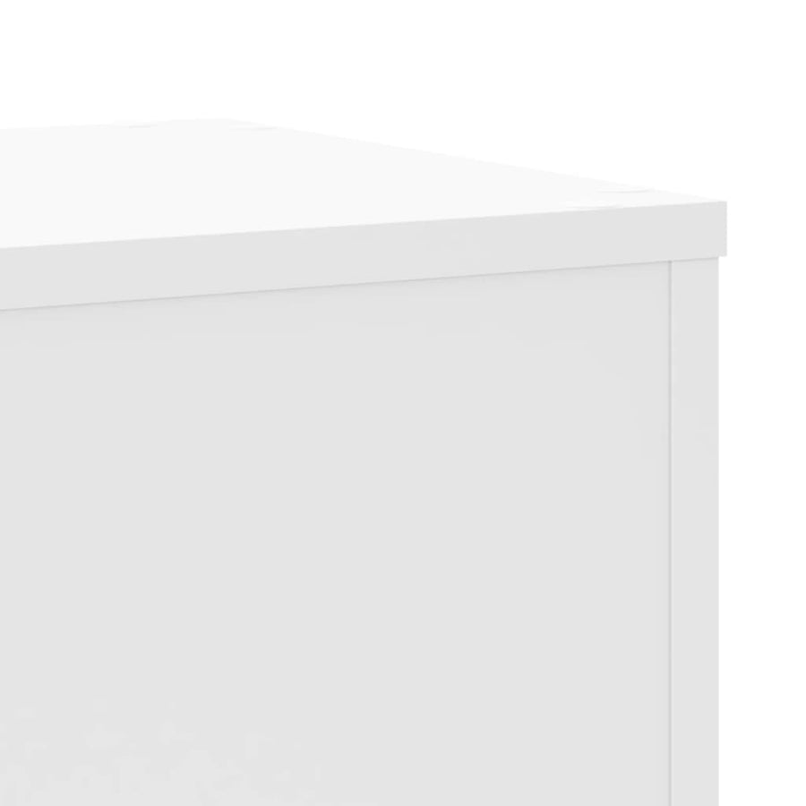 Plantenstandaards 2 st 30x30x70 cm bewerkt hout wit