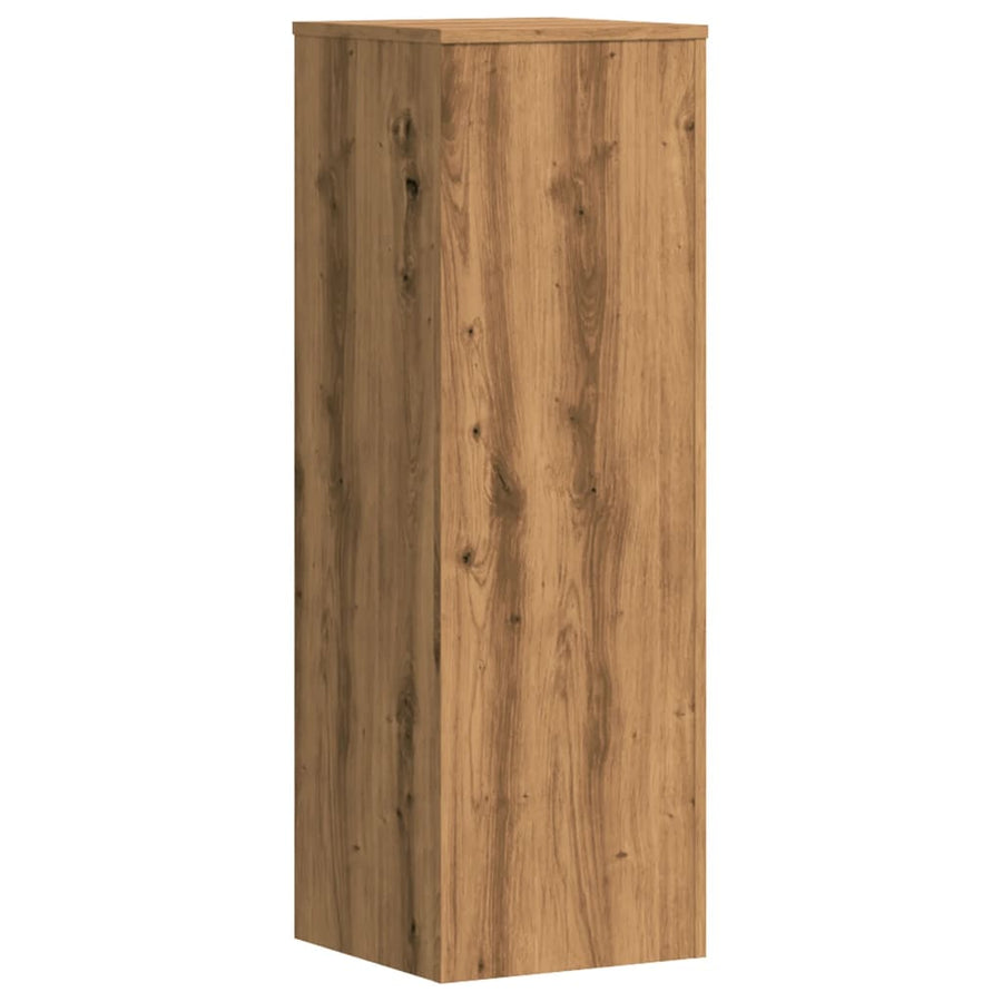 Plantenstandaard 33x33x100 cm bewerkt hout artisanaal eiken