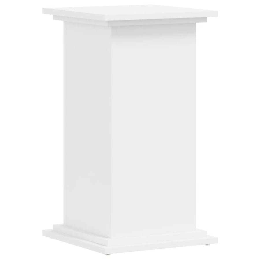Plantenstandaard 33x33x60 cm bewerkt hout wit