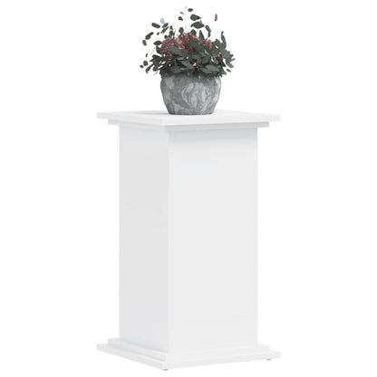 Plantenstandaard 33x33x60 cm bewerkt hout wit