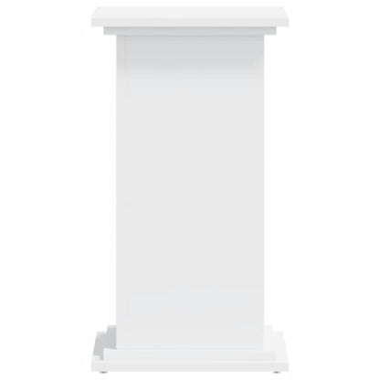 Plantenstandaard 33x33x60 cm bewerkt hout wit