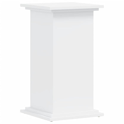 Plantenstandaard 33x33x60 cm bewerkt hout wit