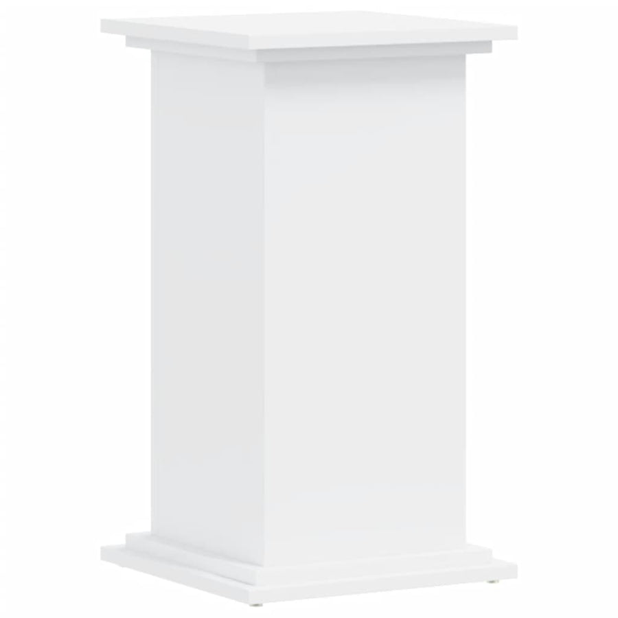 Plantenstandaard 33x33x60 cm bewerkt hout wit
