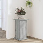 Plant Stand 33x33x60 cm Treated Wood Grey Sonoma Oak