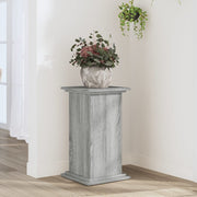 Plant Stand 33x33x60 cm Treated Wood Grey Sonoma Oak