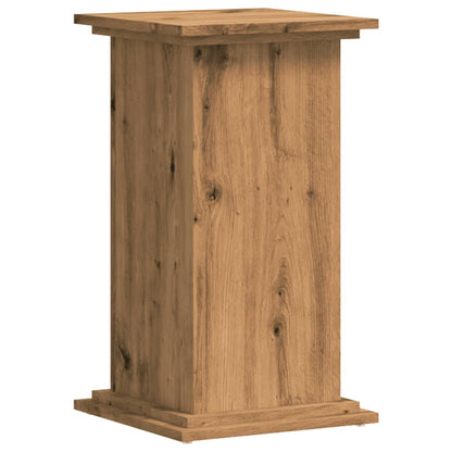 Plantenstandaard 33x33x60 cm bewerkt hout artisanaal eiken