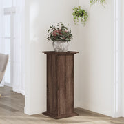 Plantenstandaard 33x33x80 cm bewerkt hout bruin