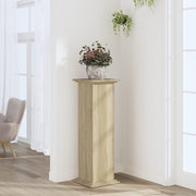 Plantenstandaard 33x33x100 cm bewerkt hout sonoma eiken