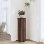 Plantenstandaard 33x33x100 cm bewerkt hout bruin