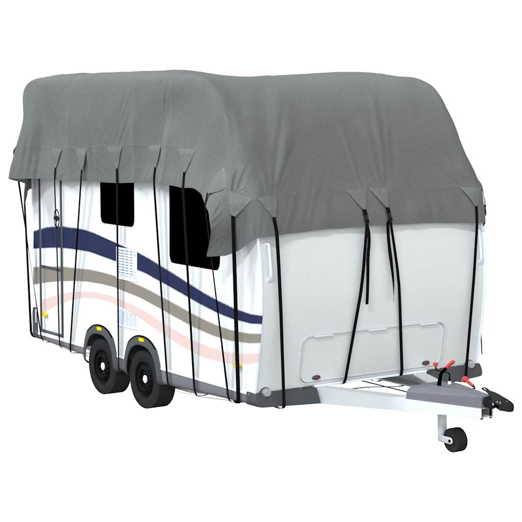 Caravan dakbedekking 500x300 cm vliesvlies grijs