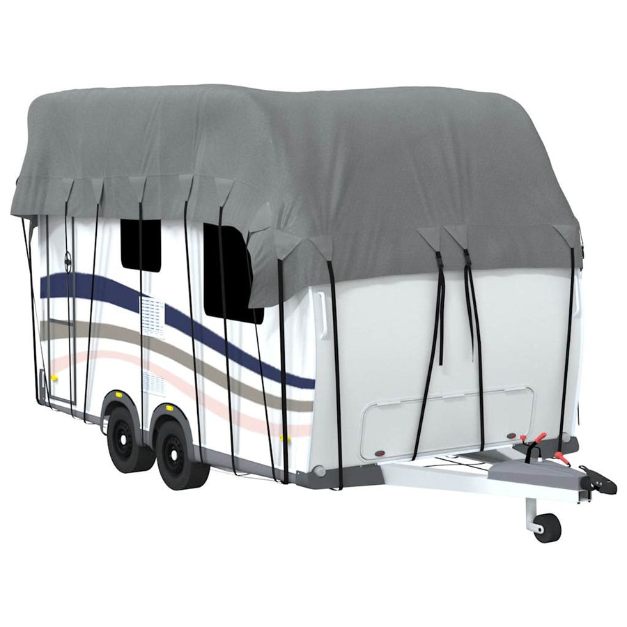 Caravan dakbedekking 500x300 cm vliesvlies grijs