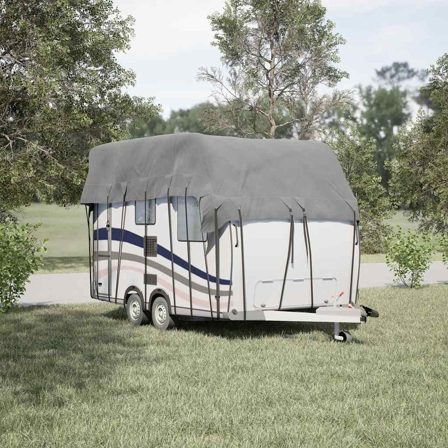 Caravan dakbedekking 500x300 cm vliesvlies grijs