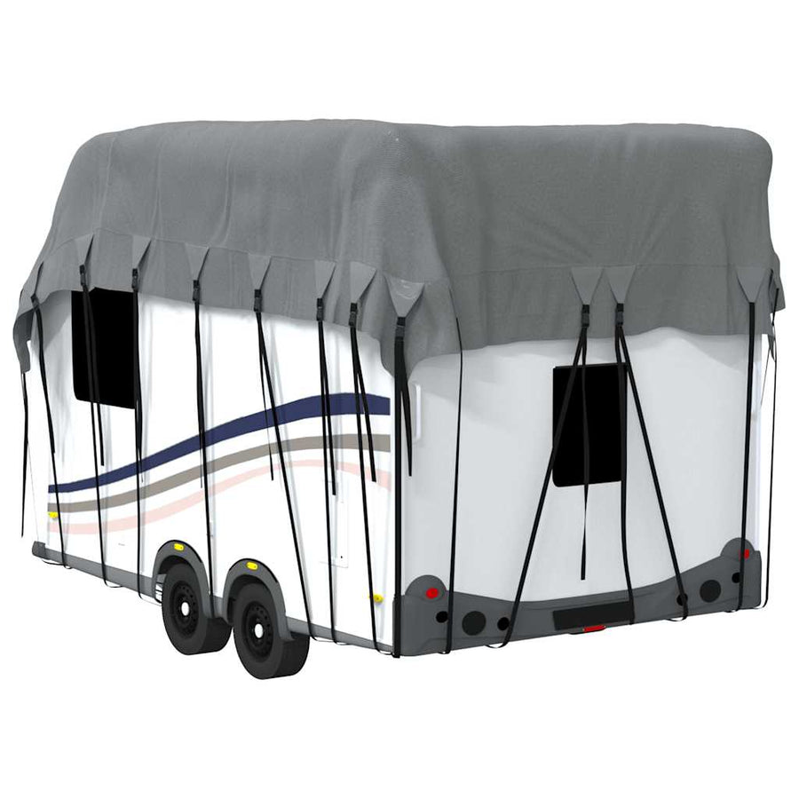 Caravan dakbedekking 500x300 cm vliesvlies grijs